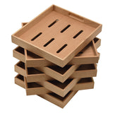 Simple and Atmospheric Cedar Wood Tray For Cigars