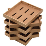 Simple and Atmospheric Cedar Wood Tray For Cigars