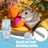 Hamster Drinker Water Bottle Small Animal Accessories Pet Plastic Drinking Bottles Water Bottles Drinking Head Pipe Fountain