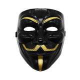 Halloween Mask Anonymous Mask Costume Accessory Cosplay Party Fancy Dress Prop Guy Fawkes Full Face Mask Halloween Event Outfit