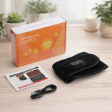 Heated Neck Wrap Neck Heating Pad Rechargeable Neck Massager Red Light 3 Heat Levels 3 Massage Modes Wearable Neck Warmer Gift