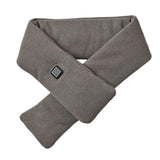 Electric Neck Heating Scarf winter warm Heated Scarfs soft Three-gear Temperature Control Neck Wrap Warmer no battery