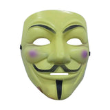 Halloween Mask Anonymous Mask Costume Accessory Cosplay Party Fancy Dress Prop Guy Fawkes Full Face Mask Halloween Event Outfit