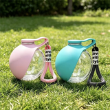 Portable Pet Water Bottle,Leak-Proof Travel Water Dispenser with Bowl , Outdoor Walking and Travel Drinking and Feeding Containe