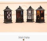 Halloween Portable LED Lanterns Witch Castle Ghost Pumpkin Decor for Parties Events Lighthouse-Inspired Atmosphere Perfect Gift