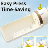 Pet Travel Water Bottle Portable with Food Container Foldable 2in1 Pet Outdoor Bowl Puppy Dog Cat Travel Drinking Food Feeder ﻿