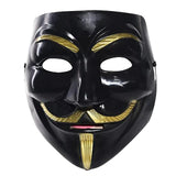 Halloween Mask Anonymous Mask Costume Accessory Cosplay Party Fancy Dress Prop Guy Fawkes Full Face Mask Halloween Event Outfit