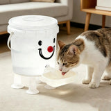 Pet Drinking Fountain Set Cartoon Automatic Water Dispenser 3/5L Large Capacity Water Dispenser Puppy Fountain Dispenser
