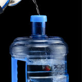 5L/7.5L Thickened PET Water Bottle with Handle Water Canteen for Picnic Outdoor Hiking Camping Multifunctional Pure Water Jug