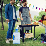 5L/7.5L Thickened PET Water Bottle with Handle Water Canteen for Picnic Outdoor Hiking Camping Multifunctional Pure Water Jug