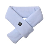 Electric Neck Heating Scarf winter warm Heated Scarfs soft Three-gear Temperature Control Neck Wrap Warmer no battery