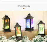 Halloween Portable LED Lanterns Witch Castle Ghost Pumpkin Decor for Parties Events Lighthouse-Inspired Atmosphere Perfect Gift