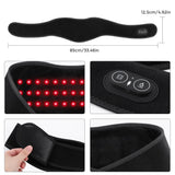Heated Neck Wrap Neck Heating Pad Rechargeable Neck Massager Red Light 3 Heat Levels 3 Massage Modes Wearable Neck Warmer Gift