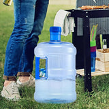 5L/7.5L Thickened PET Water Bottle with Handle Water Canteen for Picnic Outdoor Hiking Camping Multifunctional Pure Water Jug
