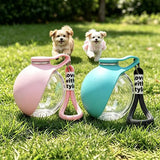 NEW Portable Pet Water Bottle 285ML Capacity With Carry Lanyard Perfect For Dog Walking Outdoor Hiking Trips