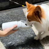 Outdoor Portable Pet Dog Water Bottle, Large Bore Large Capacity Water Bottle Silicone Material, Suitable for Indoor Outdoor