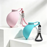 Portable Pet Water Bottle,Leak-Proof Travel Water Dispenser with Bowl , Outdoor Walking and Travel Drinking and Feeding Containe