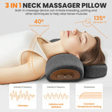 Neck Massage Pillow Heating Vibration Neck Massage Protect Cervical Spine Help Solve Sleep Problems