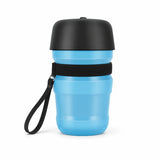 Portable Dog Water Bottle 500ML Collapsible Pet Travel Drinking Cup Squeeze Water Feeder Bowl for Dogs Cats