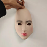 Halloween Christmas Party Cosplay Realistic Female Mask Funny Crossdress Mask Party Ball Performance show mask Fancy dress up