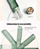 2-in-1 Portable Pet Water Bottle with Food Container - Foldable Travel Dispenser for Dogs & Cats Leakproof Outdoor Hydration