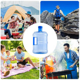 5L/7.5L Thickened PET Water Bottle with Handle Water Canteen for Picnic Outdoor Hiking Camping Multifunctional Pure Water Jug
