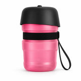 Portable Dog Water Bottle 500ML Collapsible Pet Travel Drinking Cup Squeeze Water Feeder Bowl for Dogs Cats