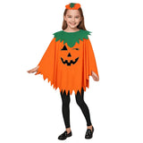 Halloween COS Costumes Party Costumes Pumpkin Cloaks Cloak Pumpkin Shawls Pumpkin Hats Headbands Cute Cosplay