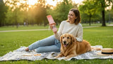 Pet  2-in-1 Dog Water Bottle & Food Container: Foldable Bowl, Leak-Proof & Portable.Essential Durable Travel Gear for Dog Cat
