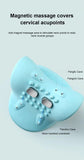 Heated Neck Traction Cervical Traction Device Pillow Electric Shoulder Massage Neck Massager Stretcher with Heat