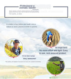 Mini Portable Handheld Seeder Ultralight Labor-Saving Crop Planter for Corn Soybean Peanut Cotton - Agricultural Tool