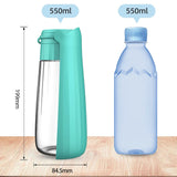 Outdoor Portable Dog Water Bottle For Small Large Dogs Cats Leak Proof High Capacity Pet Drinking Bowl Labrador Beagle Supplies