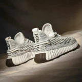 Casual Shoes Outdoor Running Sport Walking Men Fish Scale Shockproof Sneakers Breathable - Presidential Brand (R)