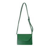 Womens Wide Strap Rectangular Crossbody Bag - Presidential Brand (R)