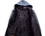 Mens Zipped Up Hooded Jacket in Blue - Presidential Brand (R)