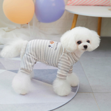 Warm Dog Clothes Soft Cotton Puppy Jumpsuit T-shirt Autumn Winter Clothing Coat For Small Medium Dogs Cats Chihuahua Yorkshire
