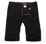 Mens Army Green Cargo Shorts - Presidential Brand (R)