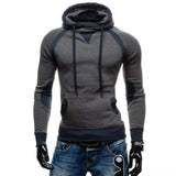Mens Two Tone Pullover Hoodie With Pockets - Presidential Brand (R)