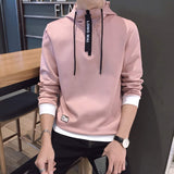 Mens Pull Over Hoodie with Zipper - Presidential Brand (R)