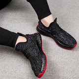 Casual Shoes Outdoor Running Sport Walking Men Fish Scale Shockproof Sneakers Breathable - Presidential Brand (R)