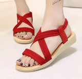 Summer Casual Beach Style  Sandals in Black - Presidential Brand (R)