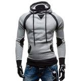 Mens Two Tone Pullover Hoodie With Pockets - Presidential Brand (R)
