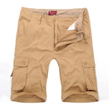 Mens Army Green Cargo Shorts - Presidential Brand (R)