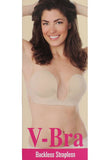 Nude Ladies v-bra backless strapless bra - Presidential Brand (R)