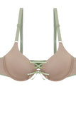 Ladies two tone tie up bra - Presidential Brand (R)