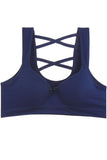 Ladies criss-cross w/underwire push-up molded cups - Presidential Brand (R)