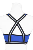 Ladies criss-cross straps gentle push up support - Presidential Brand (R)