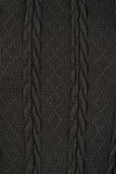 Ladies fashion plus size  cable knit turtleneck sleeveless bodysuit - Presidential Brand (R)