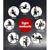 Everfit 9-IN-1 Power Tower Weight Bench Multi-Function Station - Presidential Brand (R)