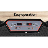 Everfit Vibration Machine Plate Platform Body Shaper Home Gym Fitness Black - Presidential Brand (R)